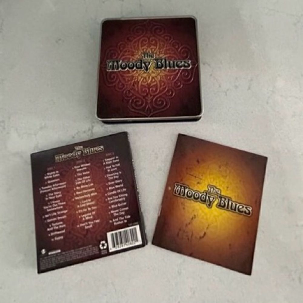 Madacy Entertainment The Moody Blues Collector's Edition 3Pc Cd Set In Tin Box